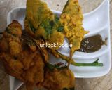 A picture of step 5 of Palak leaves Pakoras.