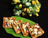 A picture of step 7 of Vegetable Bread Pizza.