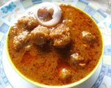 सोयाबीन चा चमचमीत रस्सा (soyabeancha chamchamit rassa recipe in marathi) रेसिपी स्टेप 10 फोटो 