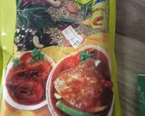 Gambar langkah 2 resipi Keropok laksa ALA keropok twisties.