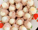 Hình bước làm 4 của món Xíu mại sốt cà