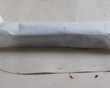 A picture of step 7 of 5minutes snack No Bake Swiss Roll.