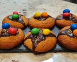 Foto del paso 9 de la receta: Galletas de M&M's de cacahuete y chocolate