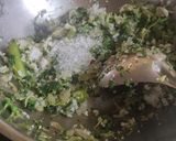 A picture of step 5 of Fenugreek (micro greens) bhaji.