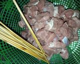 Foto langkah ke 1 dari resep Sate Daging Sapi (tips empuk).