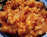 A picture of step 4 of Easy Cheesy Riced Cauliflower.
