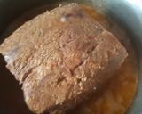 A picture of step 3 of Hunter beef.