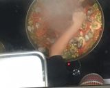 A picture of step 5 of Paella - Valencia Style.