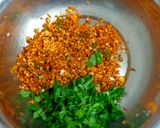A picture of step 1 of Gobi Paratha.