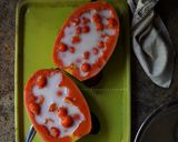 Foto langkah ke 4 dari resep Puding Susu Pepaya.