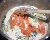 Une image de l'étape 2 de Crumble de courgettes et truite fumée façon @lolotambouille.