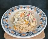 Foto del paso 6 de la receta: Spaghetti cremosos