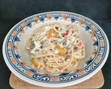 Foto del paso 6 de la receta: Spaghetti cremosos
