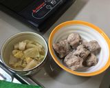 รูปขั้นตอนการทำที่ 3 ของ ต้มผักกาดดองซี่โครงหมู