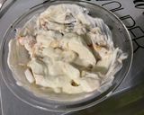 Une image de l'étape 7 de Coupe de skyr aux fraises, prunes et abricot.