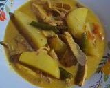 Foto langkah ke 5 dari resep Keumamah (ikan kayu) kuah santan.