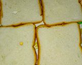 A picture of step 1 of Choco sandwich.