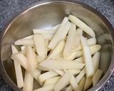 炸薯條的食譜步驟2照片
