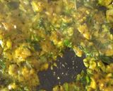 गावरान झुणका (Gavran Zunka Recipe In Marathi) रेसिपी स्टेप 3 फोटो 