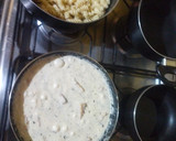 Foto del paso 4 de la receta: Espirales con pollo apanado y salsa de queso
