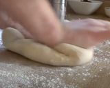 A picture of step 5 of Hot cross buns.