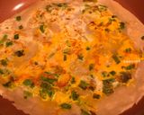 A picture of step 9 of Traditional Taiwanese Egg Pancake (Dan Bing).