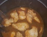 A picture of step 2 of Queso Chicken & Orzo.