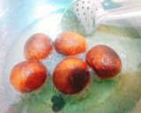 A picture of step 6 of Potato Gulab jamun.