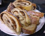 Fahéjas szilvás mazsolás kalács recept fázis 3 fotója