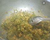 A picture of step 5 of Snake gourd poriyal fry.