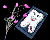 عکس مرحله 8 از دستور کیک تولد لیانای عزیزم 🤗😍🥳 کیک دندونی