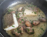 Foto del paso 6 de la receta: Bacalao con almejas