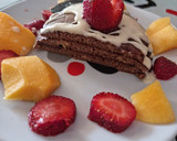 Foto del paso 4 de la receta: Tortitas de plátano y avena (sabor Brownie)