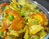 मिक्स वेज सब्जीmix veg sabzi recipe in hindi) रेसिपी चरण 4 फोटो