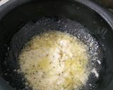 A picture of step 3 of Green moong usal.