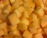 Foto del passaggio 1 della ricetta Risotto alla zucca e pancetta croccante