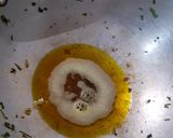 A picture of step 4 of Aloo palak.