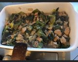 Une image de l'étape 2 de Gratin de poireaux au poulet fromage et 4 épices.