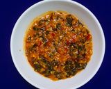A picture of step 4 of Healthy "Flat Lentil And Spinach Joint Broth".