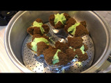 Bolu Kukus Mekar Coklat Pandan