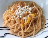 Foto del paso 3 de la receta: Espagueti con salsa de jitomate y crema 🍝