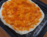 Foto langkah ke 5 dari resep Sourdough Pizza.
