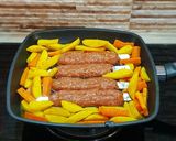 عکس مرحله 6 از دستور کباب تابه ‌ای با دورچین