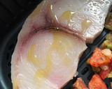 Foto del paso 2 de la receta: Pez espada con pisto de verduras en airFryer