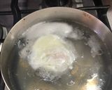 A picture of step 2 of Sonoran-Style Poached Ranch Eggs.