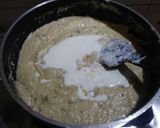 A picture of step 13 of Malai kofta (in white curry).