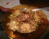 Foto langkah ke 10 dari resep Chicken Sausage Roll Noodles.