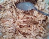 A picture of step 3 of Chicken sandwich.