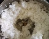 A picture of step 2 of Fresh Coconut Burfi.