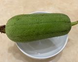 家常絲瓜麵線的食譜步驟1照片